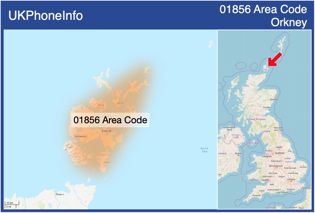 Map of the 01856 area code